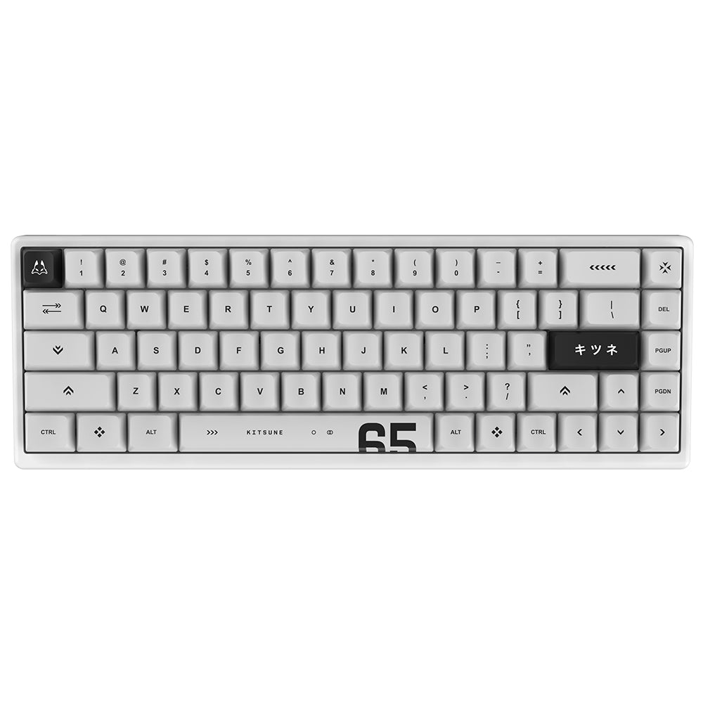 Arbiter Studio Polar 65 Pro Keyboard Kitsune White Frame