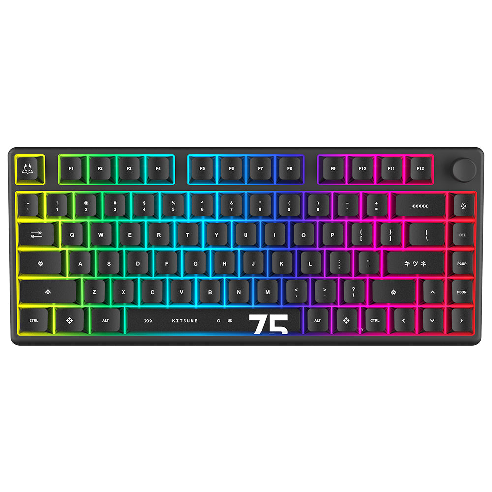 Arbiter Studio TENKO Polar 75 + HE Magnetic Gaming Keyboard Kitsune Black