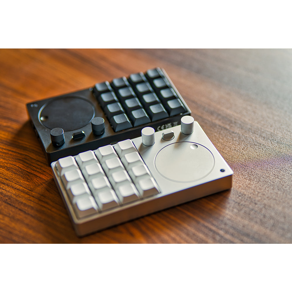 Binepad BNK-16 CNC Macropad Keyboard Wired Silver