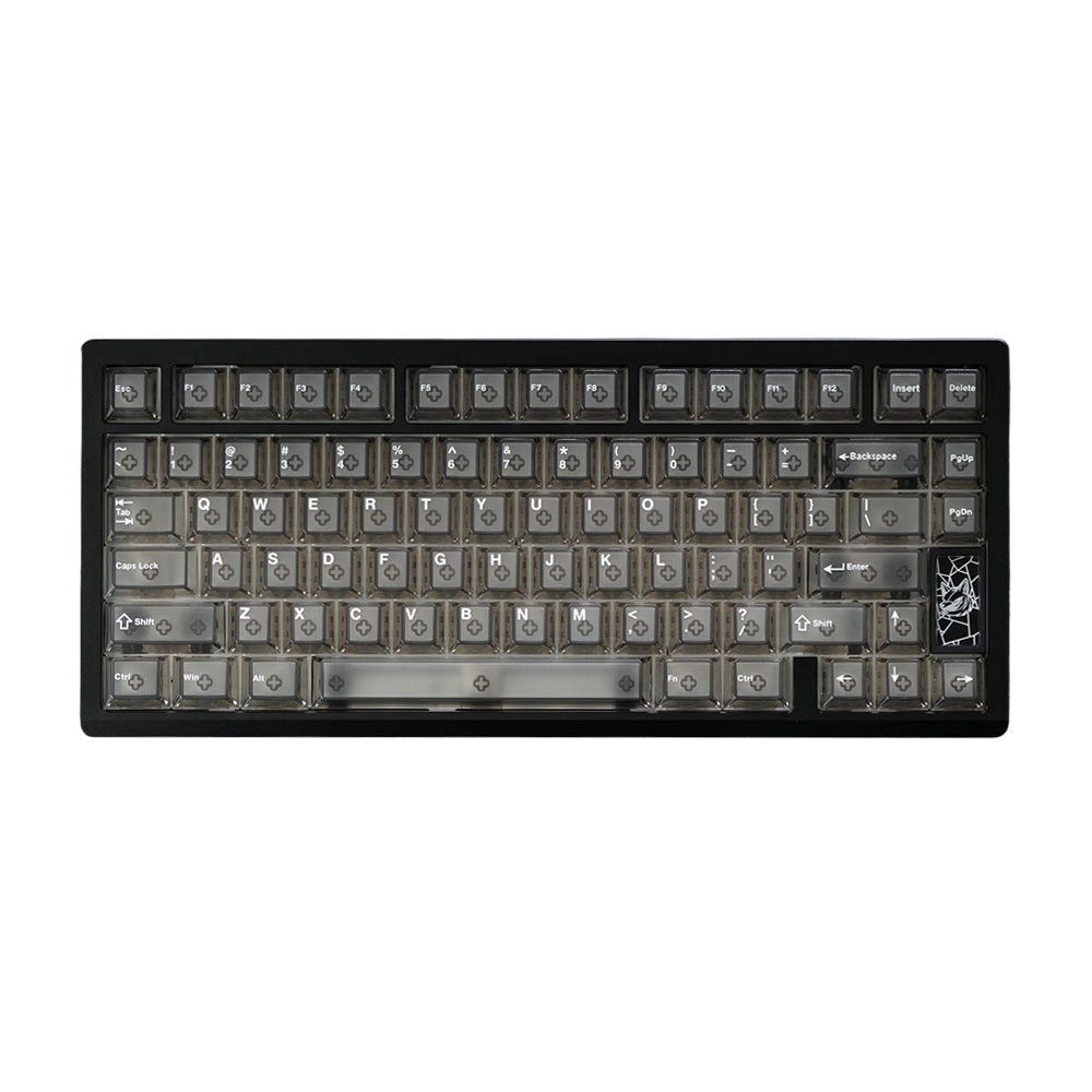 Chilkey Slice75 HE Keyboard Fog Black WS Flux Switch