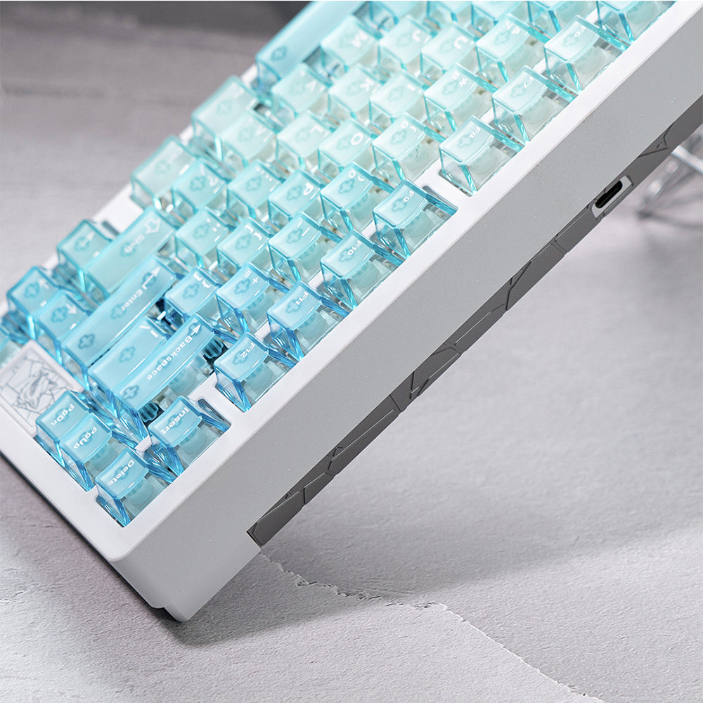 Chilkey Slice75 HE Keyboard White WS Flux Switch