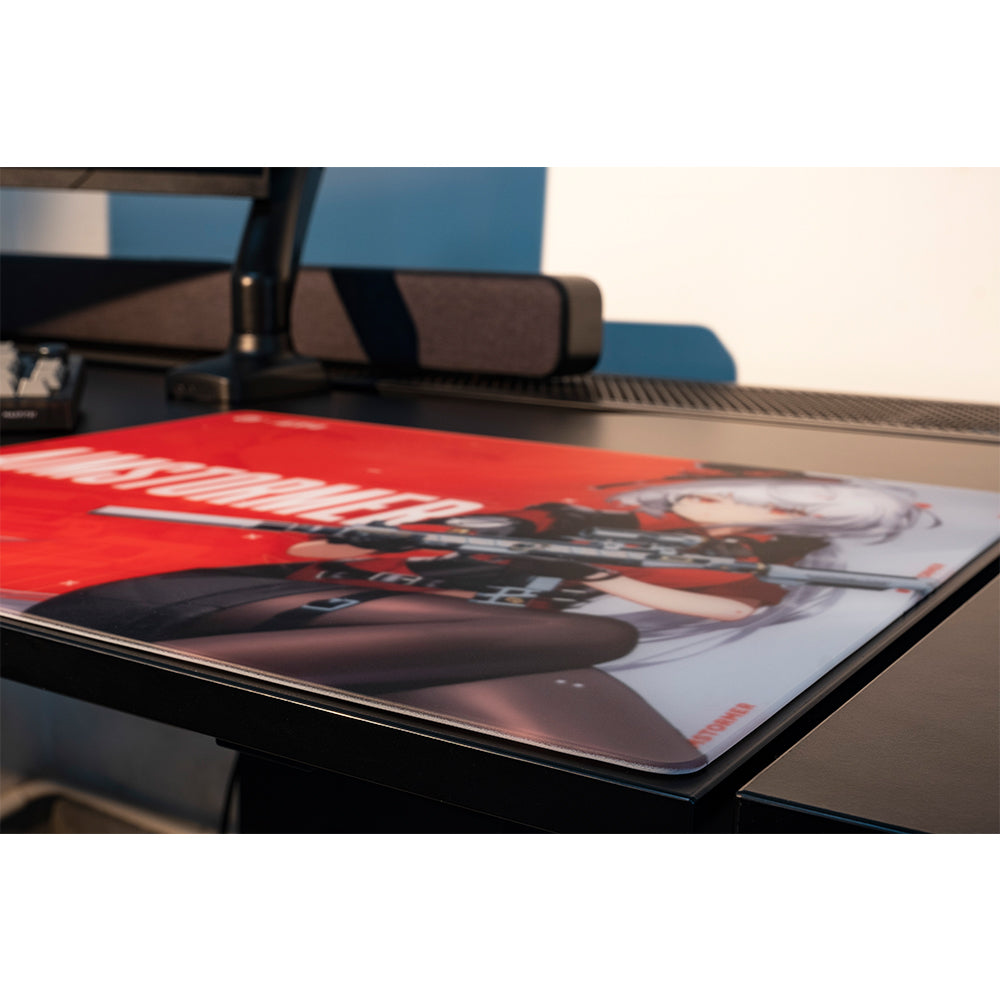 Dream Gamer Float Glass Mousepad AIMSTORMER Red