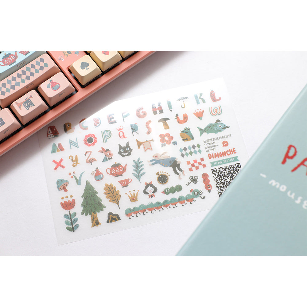 Ducky X Dimanche One 2 Alice In Wonderland Limited Edition Keyboard Full