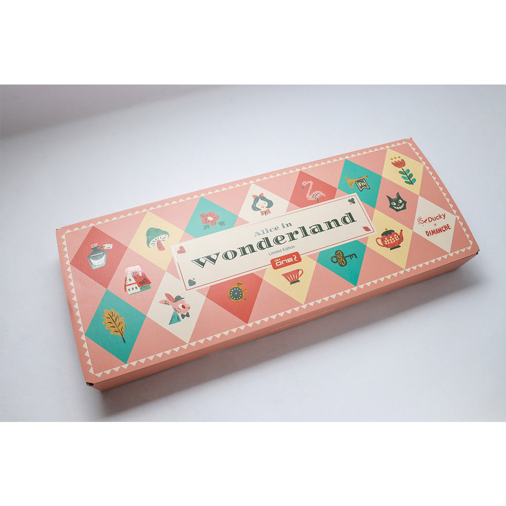 Ducky X Dimanche One 2 Alice In Wonderland Limited Edition Keyboard Full