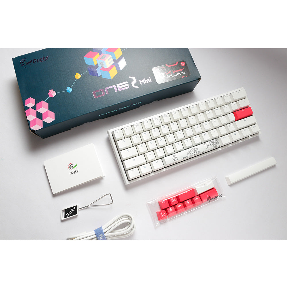 Ducky One 2 Mini Pure White RGB 60% version