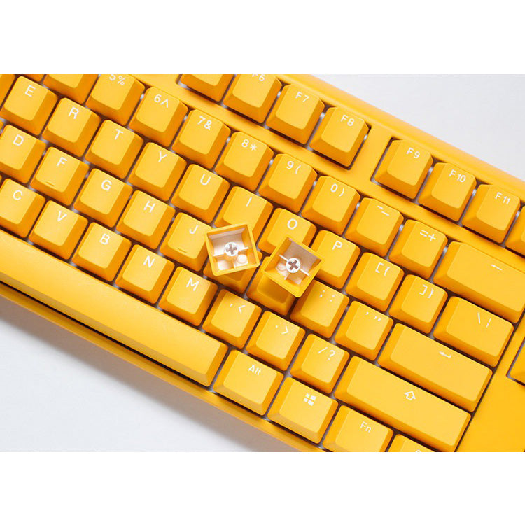 Ducky One 3 TKL size 80% keyboard Yellow Ducky