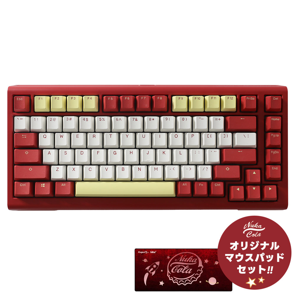 【限定】Ducky ProjectD x Bethesda Tinker 75 Mechanical Keyboard Fallout Nuka Cola Edition
