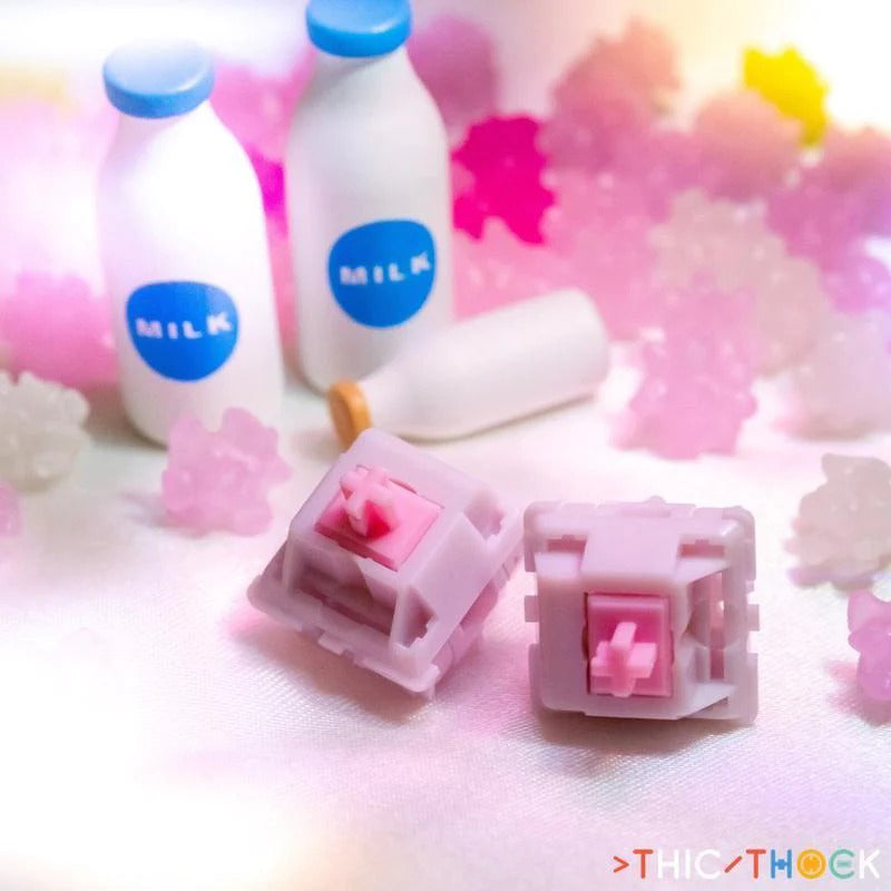 Thic Thock Marshmallow switches 10個入