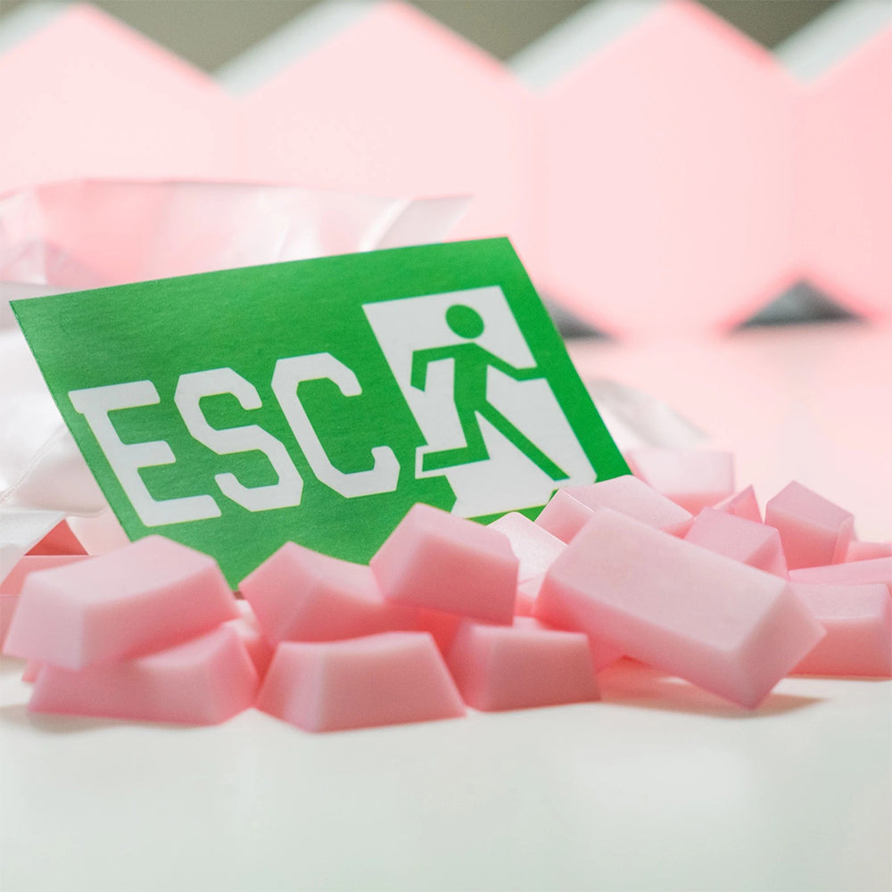 EscapeKeyboard POM JeLLY Keycaps single colour kits Strawberry