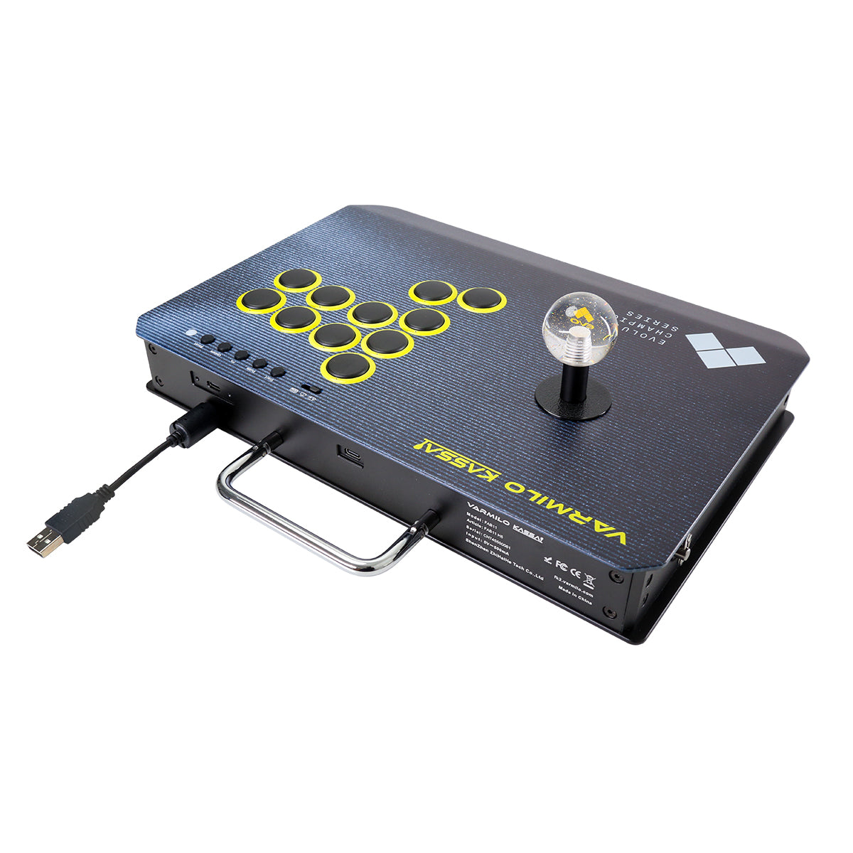 VARMILO KASSAI Evo Black Arcade Joystick Controller for Fighting Games