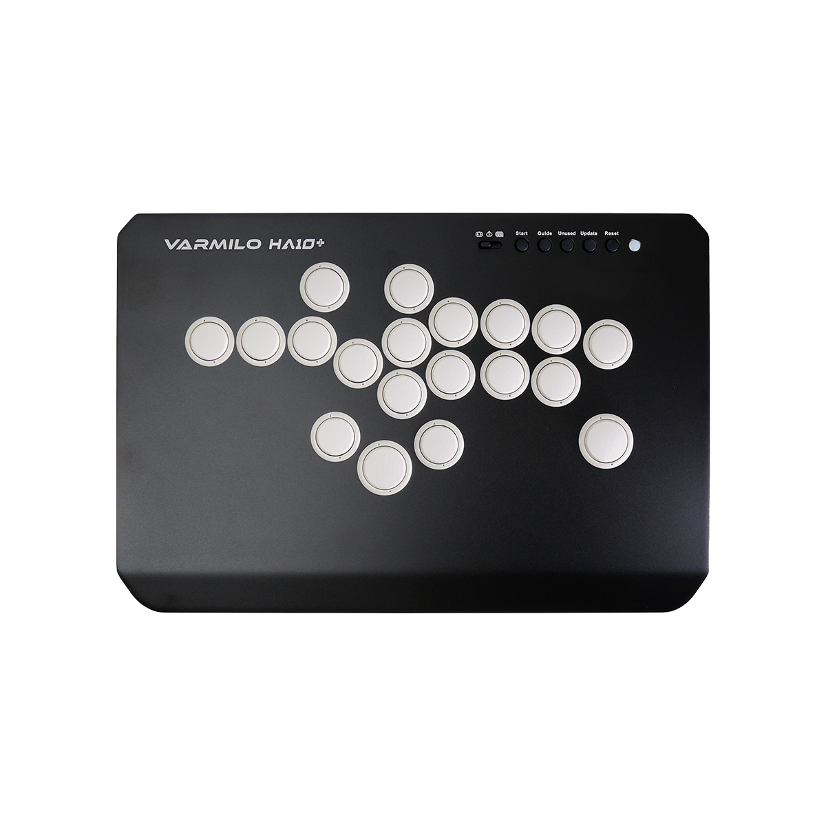 VARMILO HA10+ Obsidian Black Leverless Arcade Controller for Fighting Games