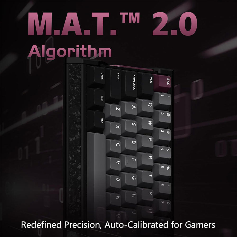 iQunix EV63 Magnetic Switch Gaming HE Keyboard Violet