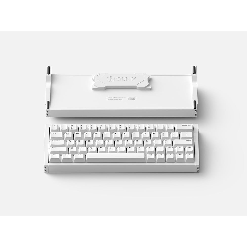 iQunix EZ63 Magnetic Switch Gaming HE Keyboard White