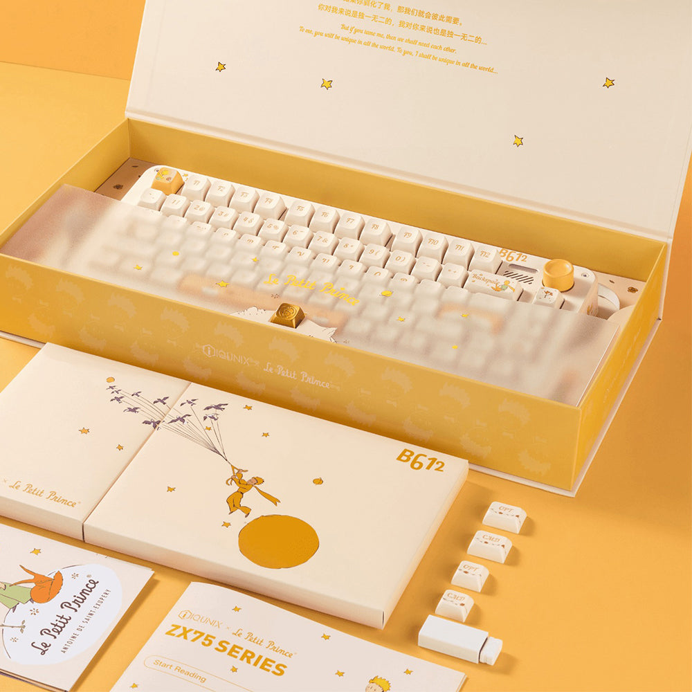 iQunix x Little Prince ZX75 Wireless Mechanical Keyboard Sunset Ponder