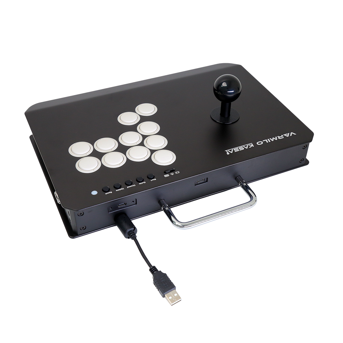VARMILO KASSAI Obsidian Black Arcade Joystick Controller for Fighting Games Type-C接続対応モデル
