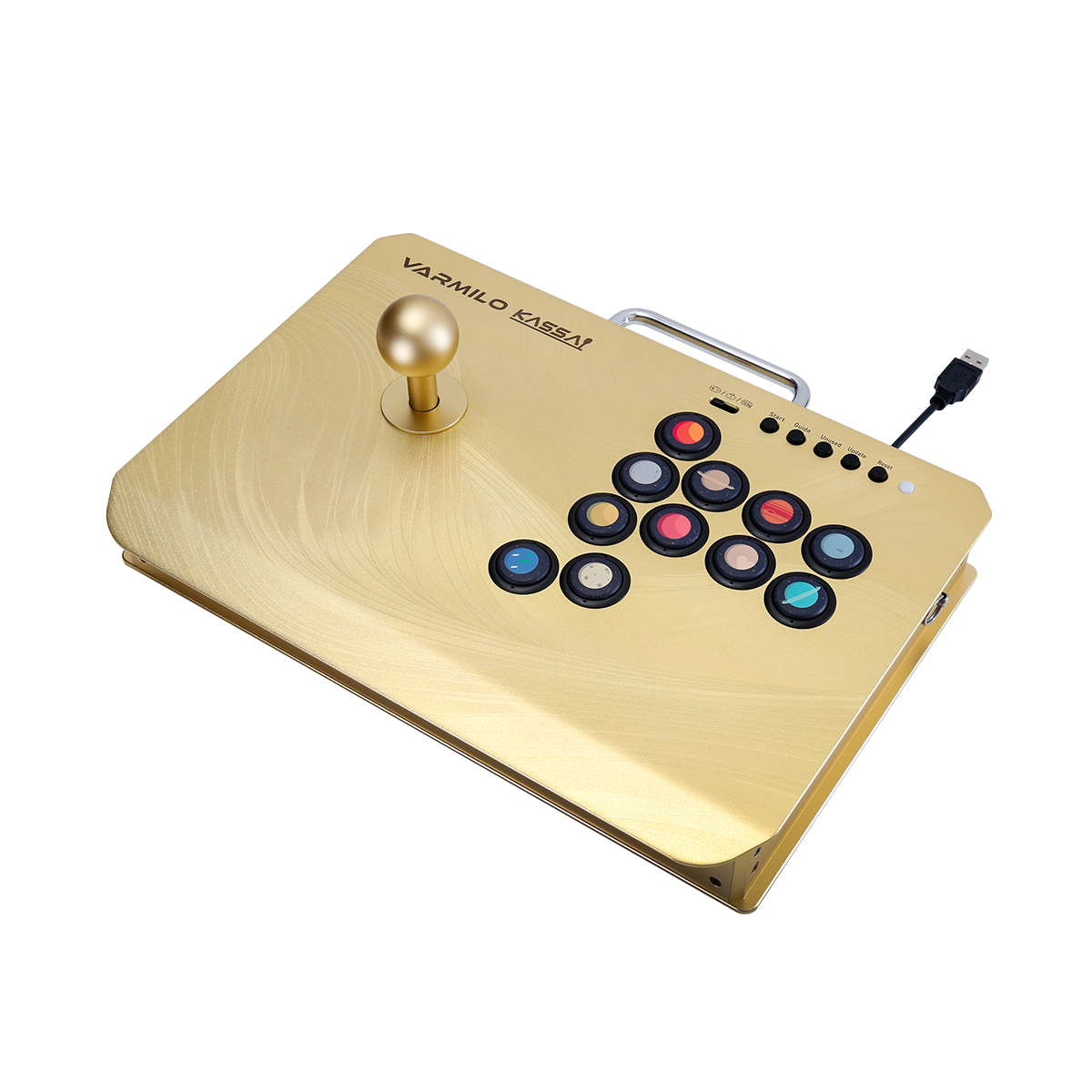 VARMILO KASSAI Gold Arcade Joystick Controller for Fighting Games