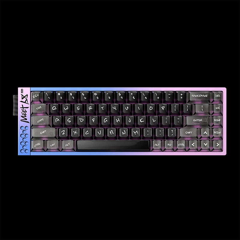 MIKIT Meet 68 Ultra Hall Effect Keyboard Starry Pink