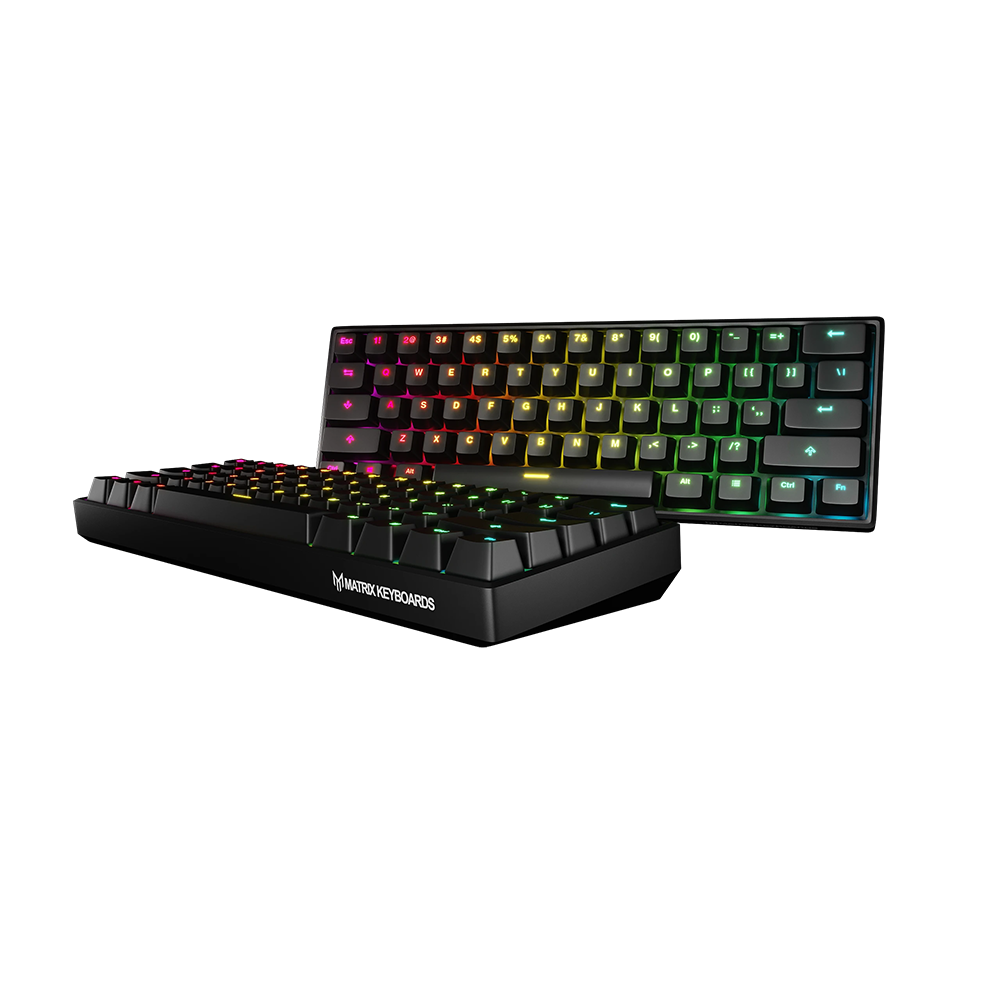 Matrix Keyboards Matrix Elite Series 60% Keyboard Black