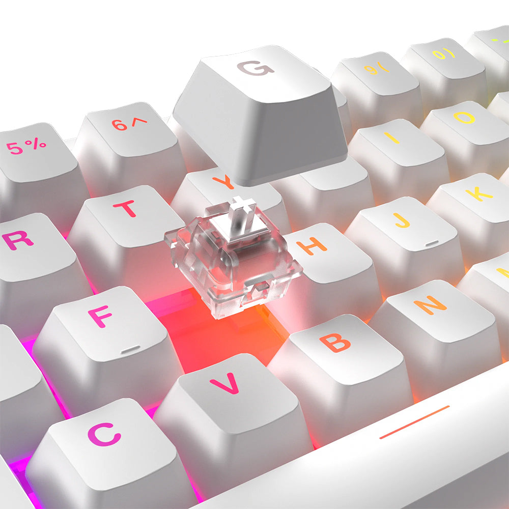 Matrix Keyboards Matrix Elite Series 60% Keyboard White