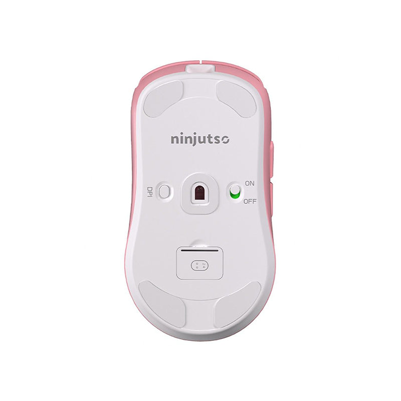 Ninjutso Sora 4K Wireless Gaming Mouse Pink