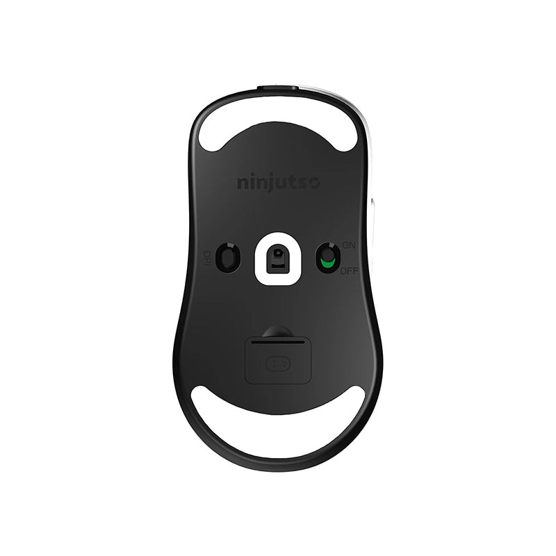 Ninjutso Sora Wireless Gaming Mouse White