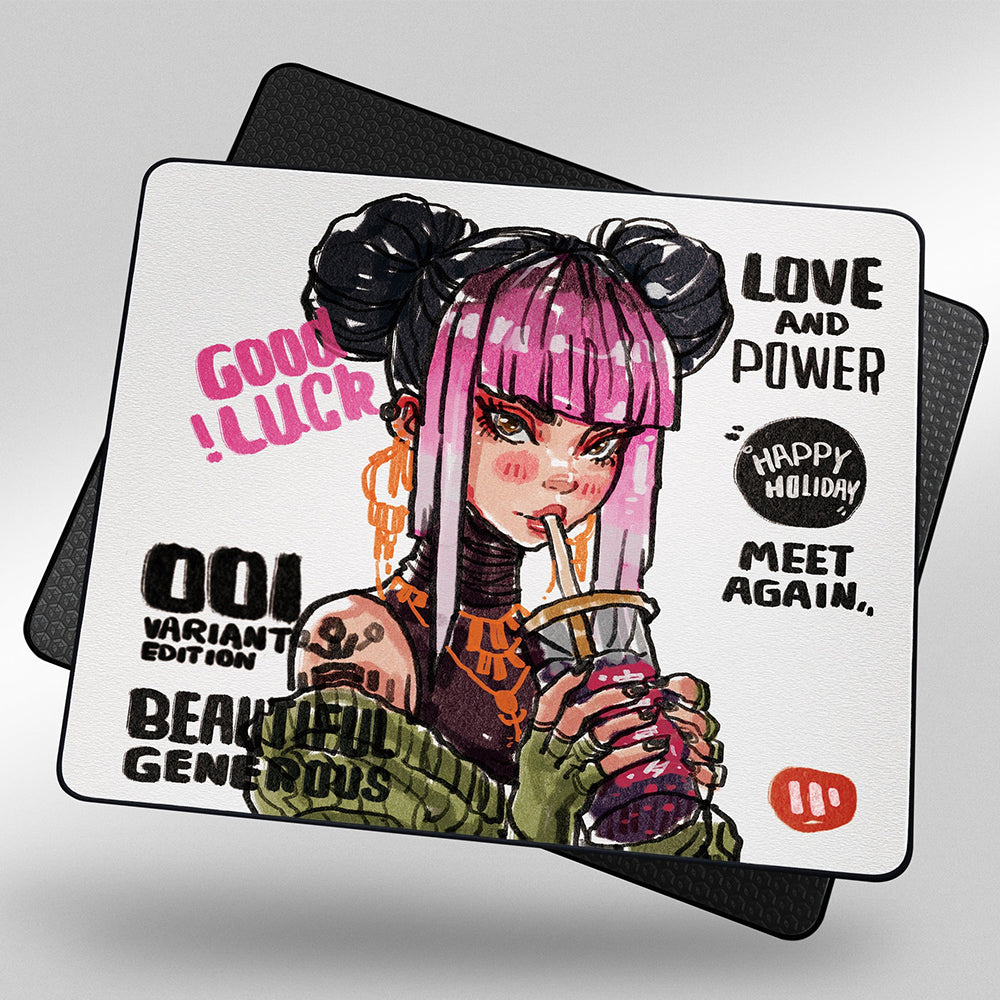 Owepowe WGR series Gaming Mousepad Milktea
