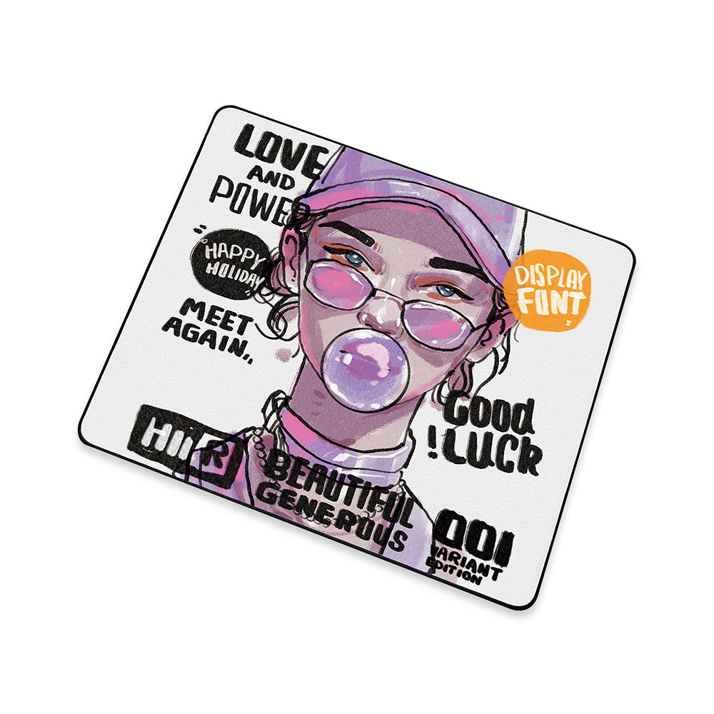 Owepowe WGR series Gaming Mousepad Rapper Girl
