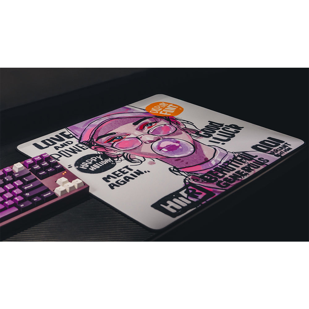 Owepowe WGR series Gaming Mousepad Rapper Girl