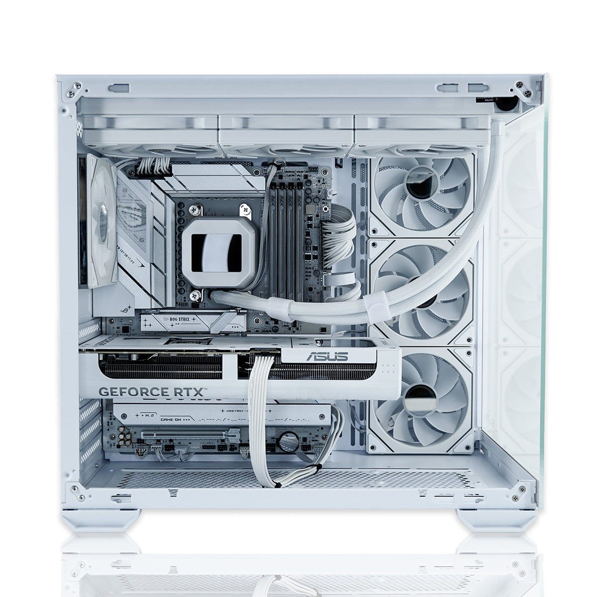 【FOW-TG-R7X3D-N57-WH-1】BTOパソコン/ゲーミングPC