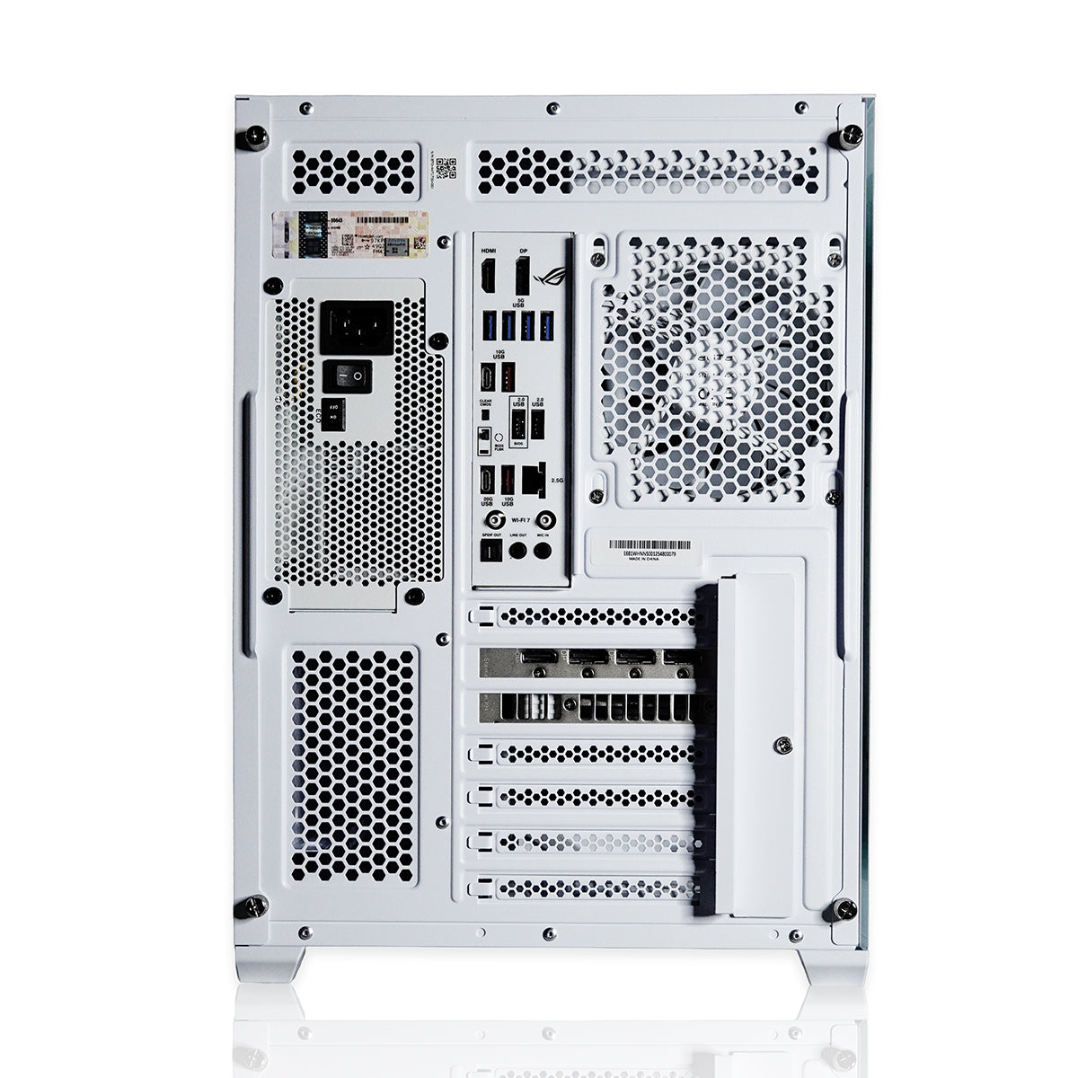 【FOW-TG-R7X3D-N57-WH-1】BTOパソコン/ゲーミングPC