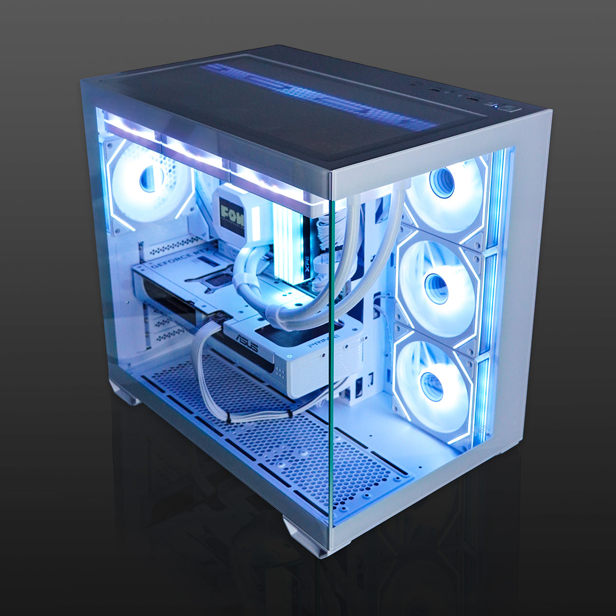 【FOW-TG-R7X3D-N57-WH-1】BTOパソコン/ゲーミングPC
