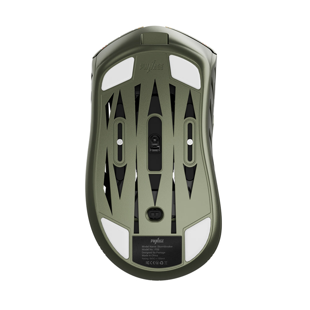Pwnage Wireless Gaming Mouse StormBreaker Limited Edition Olive