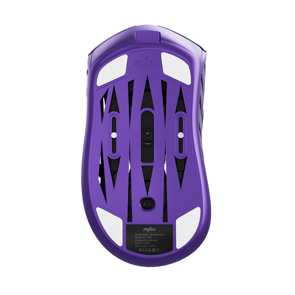 Pwnage Wireless Gaming Mouse StormBreaker Limited Edition 8k Nyomi Purple