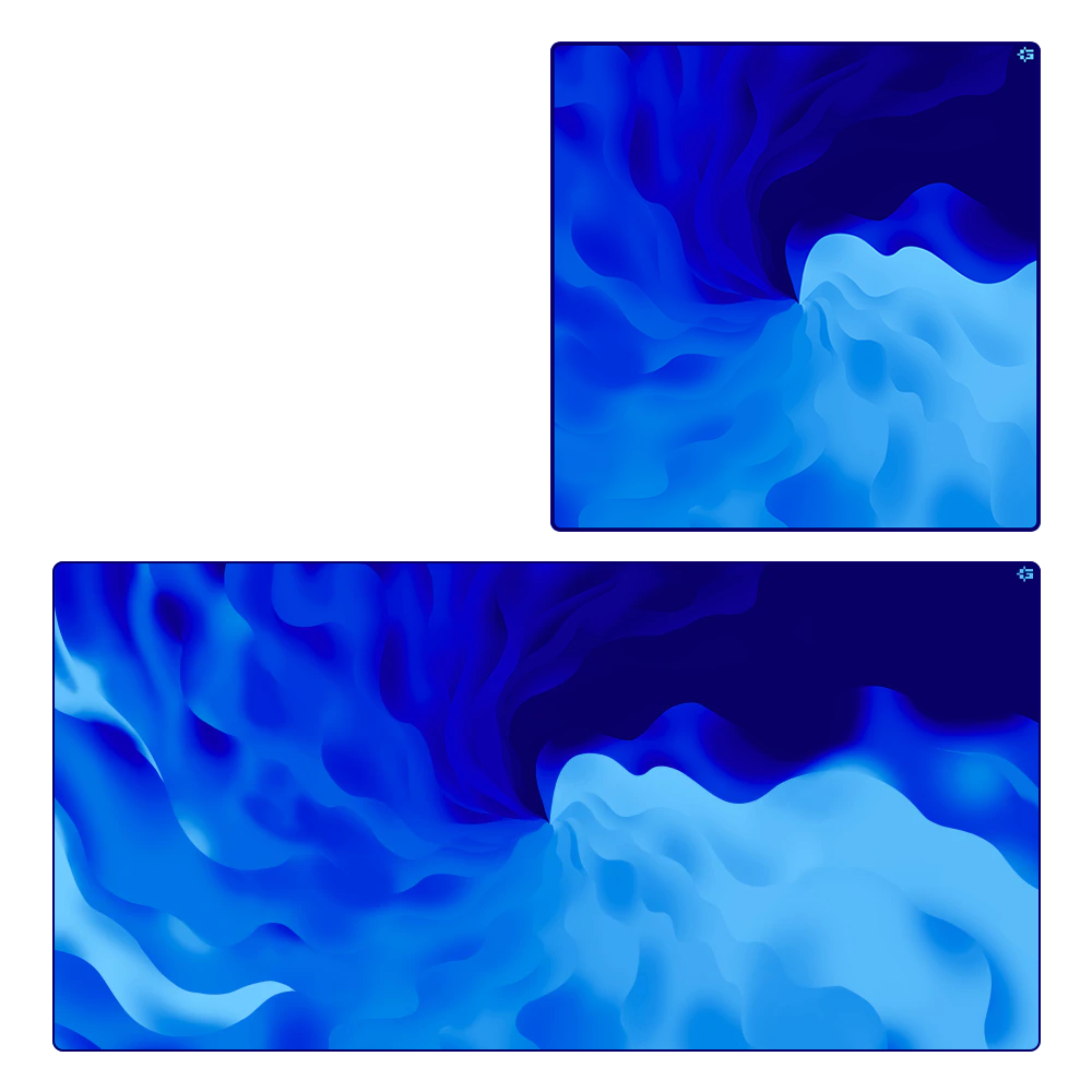 Gamesense Radar 4mm Mousepad Blue