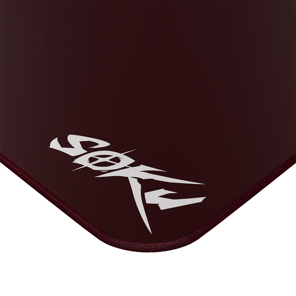 SOKU Pro1 Mousepad Burgundy Red SPEED