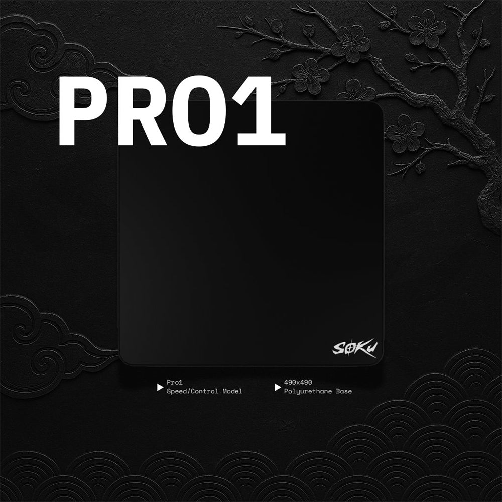 SOKU Pro1 Mousepad Black SPEED