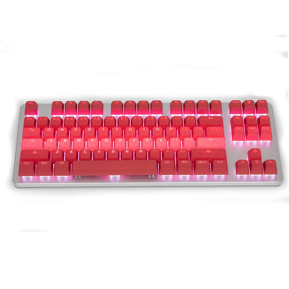 Tai-Hao BOBO Profile Backlit PBT Doubleshot Keycap Set Rosy Clouds