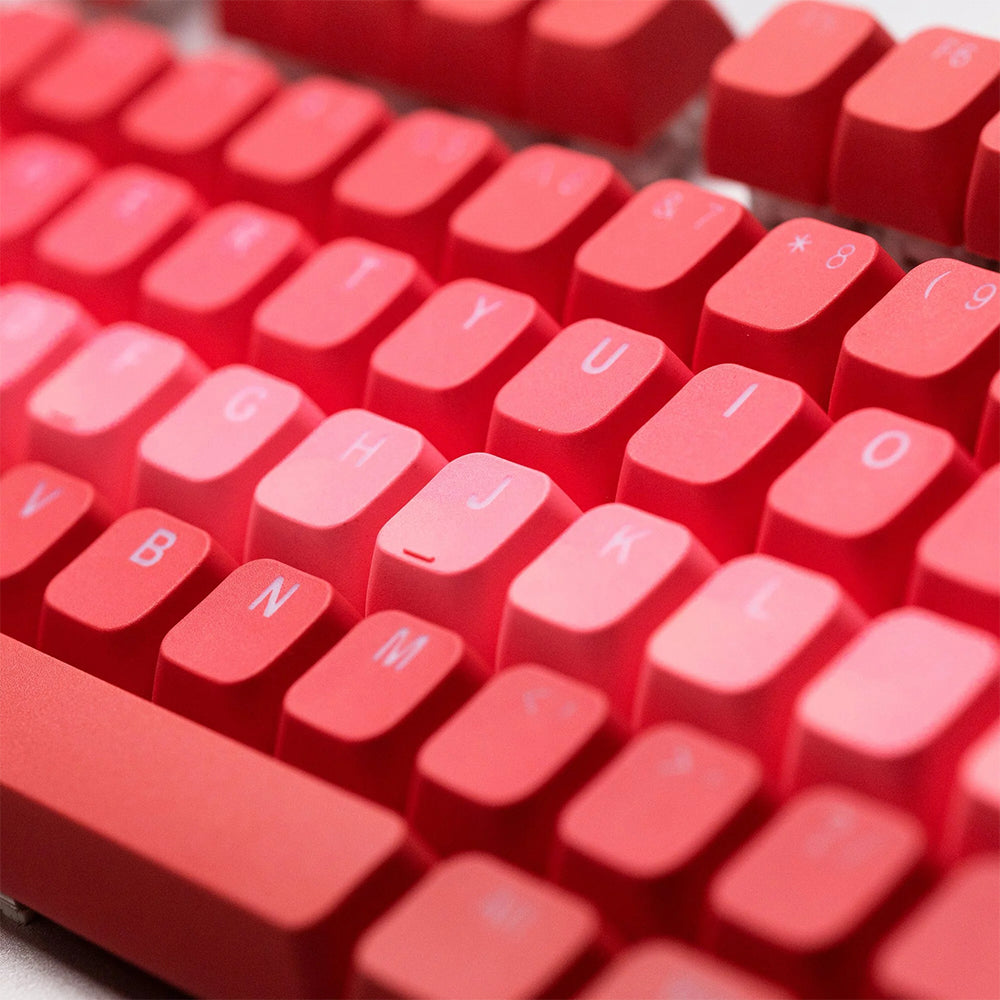 Tai-Hao BOBO Profile Backlit PBT Doubleshot Keycap Set Rosy Clouds