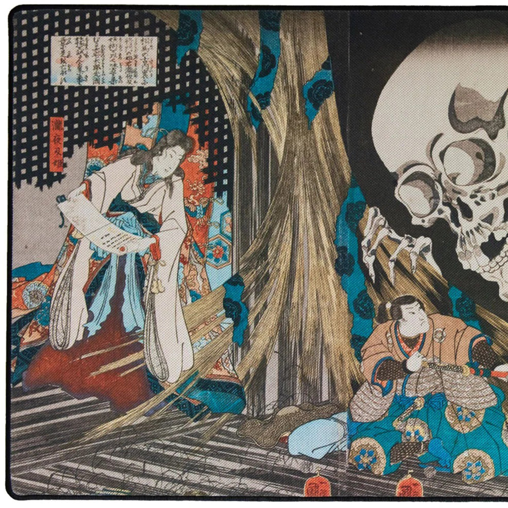The mousepad company Mousepad DuraGlyde Artist Series Skeleton Spectre by Utagawa Kuniyoshi