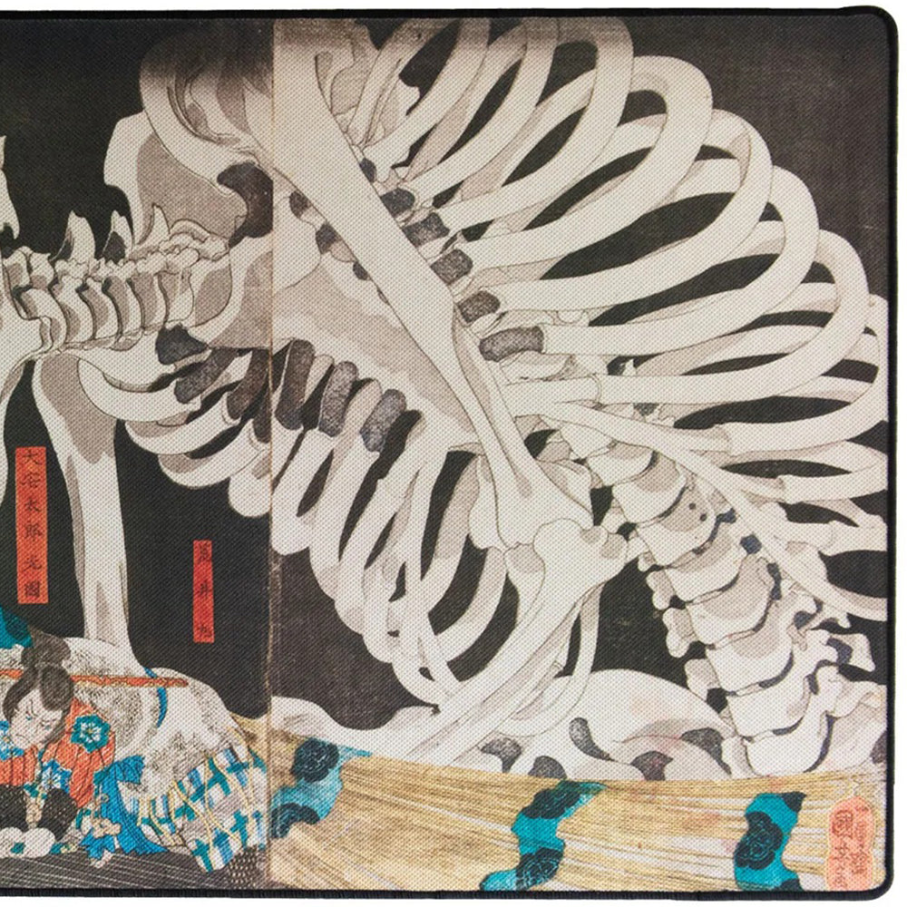 The mousepad company Mousepad DuraGlyde Artist Series Skeleton Spectre by Utagawa Kuniyoshi
