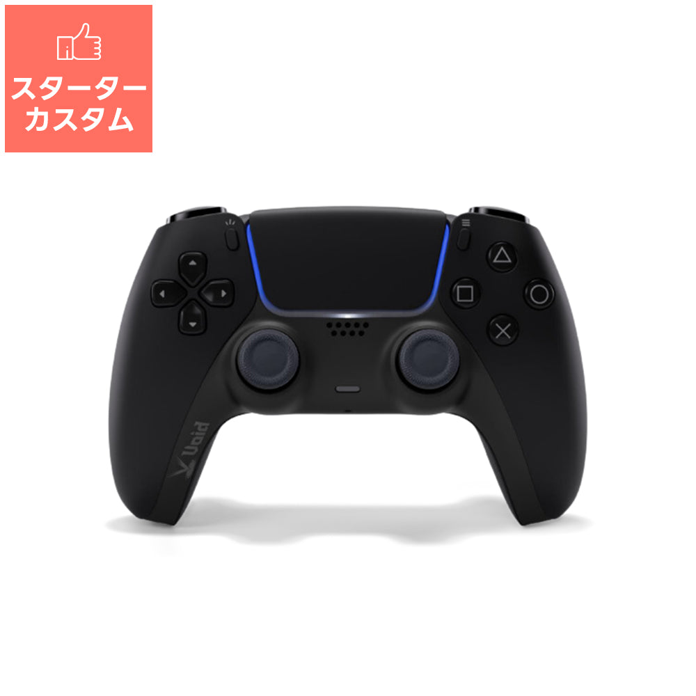 Void Gaming スターターカスタムコントローラー Voidボタンタイプ For PS5 | PC ミッドナイトブラック