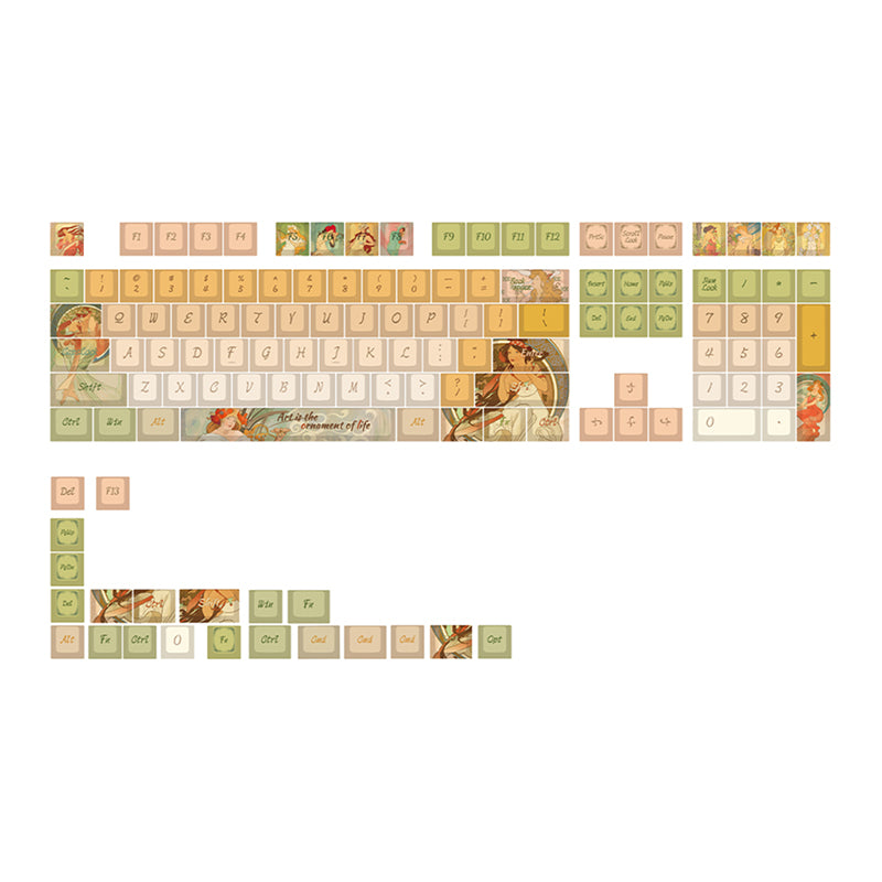 Varmilo Mucha Keycap Set 129 keys