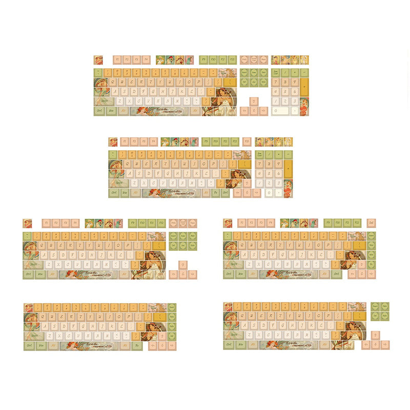 Varmilo Mucha Keycap Set 129 keys