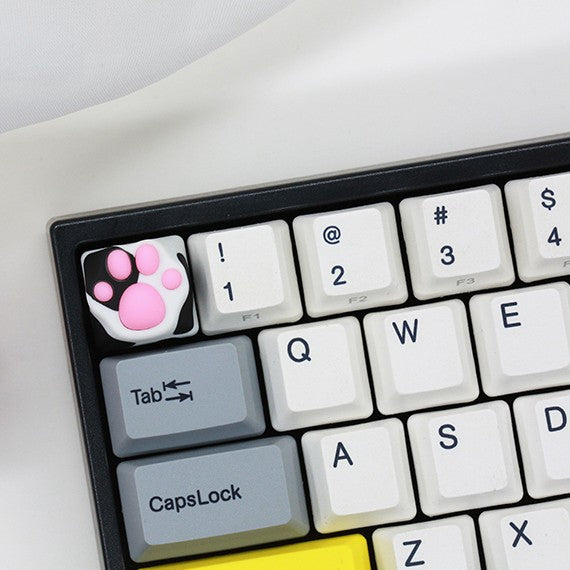 ZOMO PLUS ABS Kitty Paw Keycap Cow Cat for Cherry MX Switches