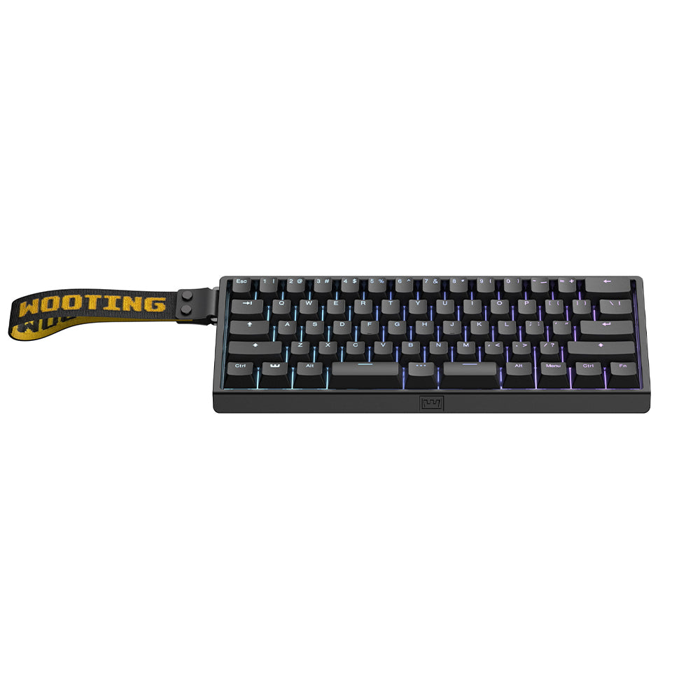 Wooting 60HE v2 ANSI Keyboard Black Split Spacebar