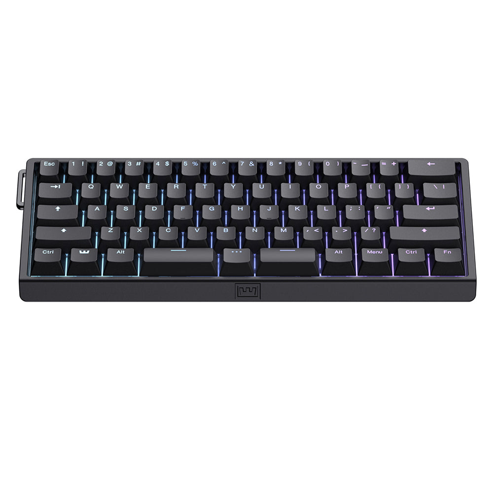 Wooting 60HE v2 ANSI Keyboard Black Split Spacebar