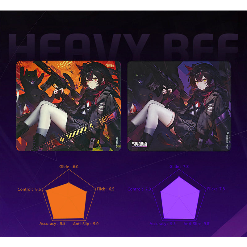 X-raypad Unique Heavy Bee S eSports Mousepad P.CHEN 魅 Orange (CONTROL VERSION)