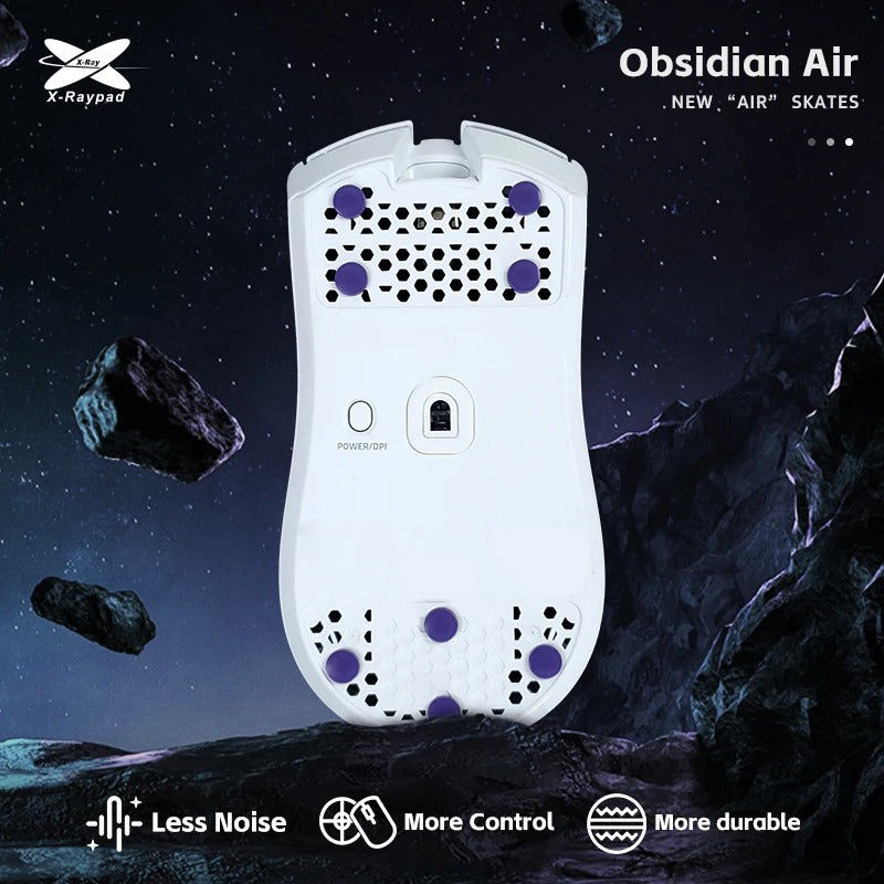 X-raypad Obsidian Air PTFE Universal Dot Mouse Skates 40個入り