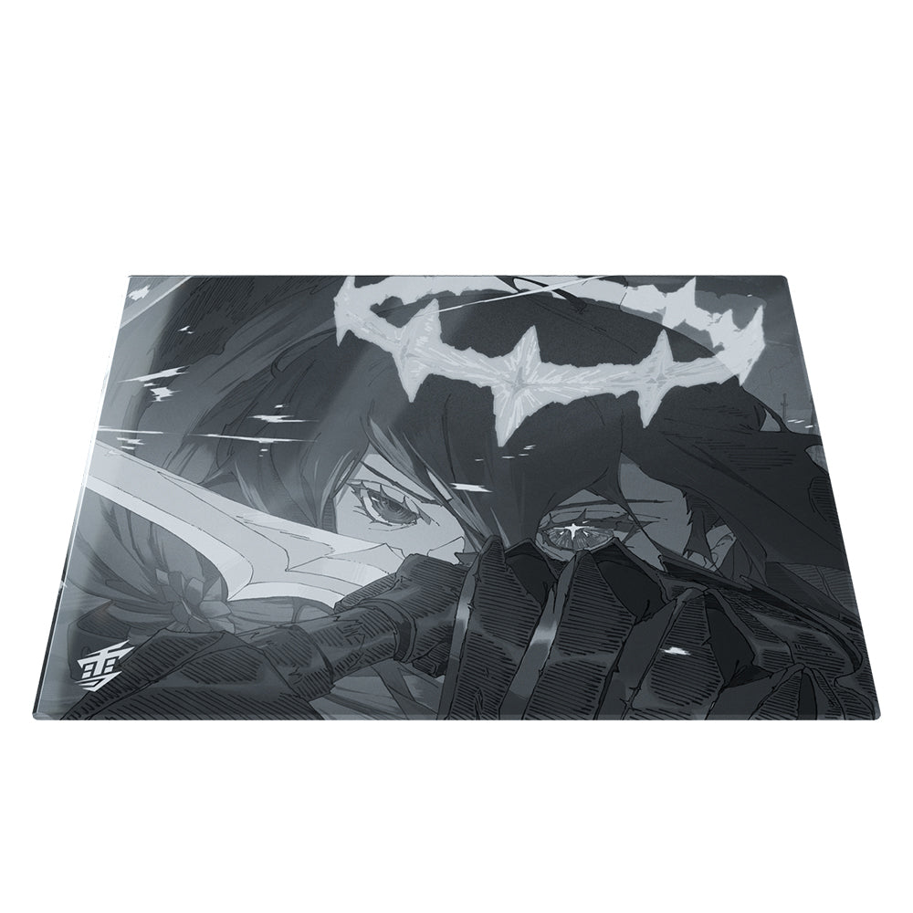 Yuki Aim MONOKURO Glass Mousepad