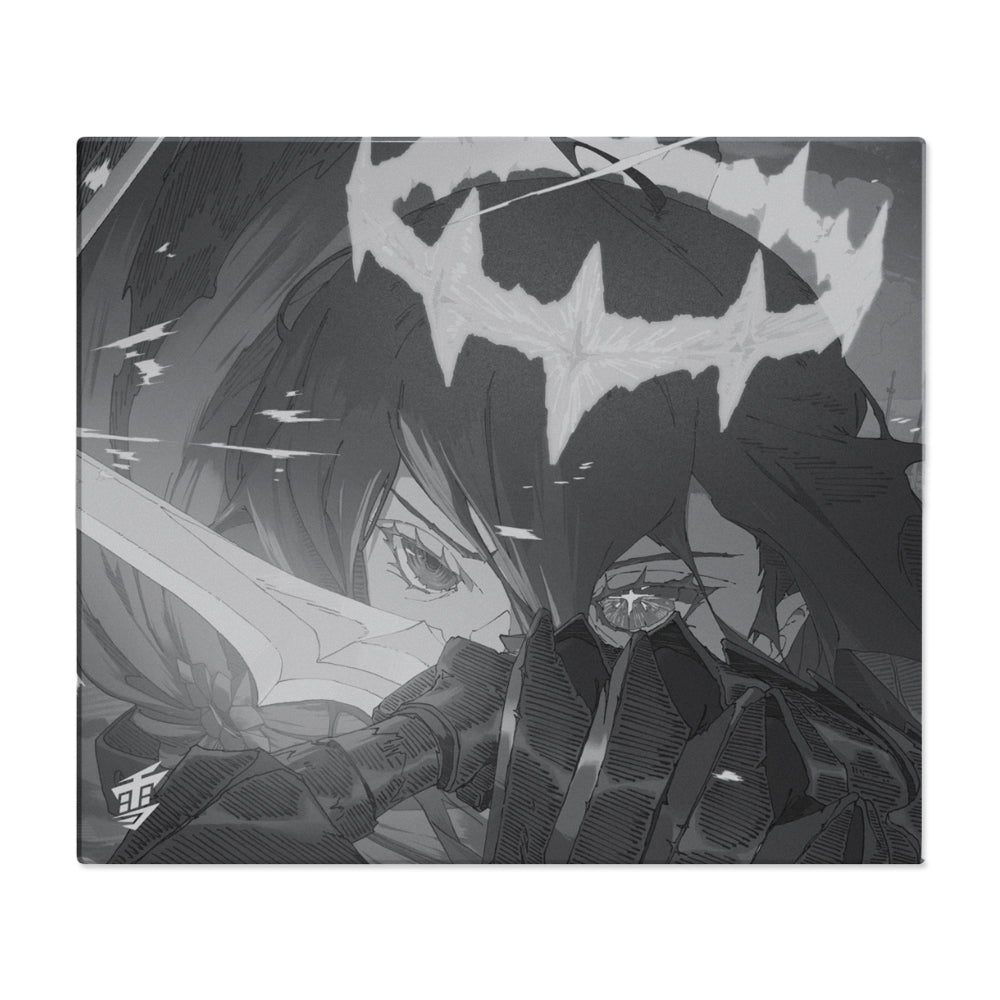 Yuki Aim MONOKURO Glass Mousepad